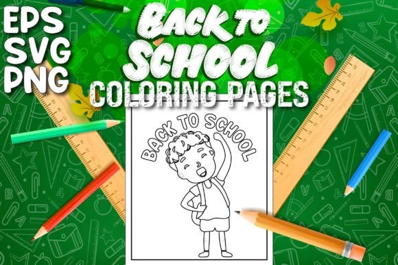 Back to School Coloring Pages Vol-4: A Creative and Practical Resource for Educators and Parents