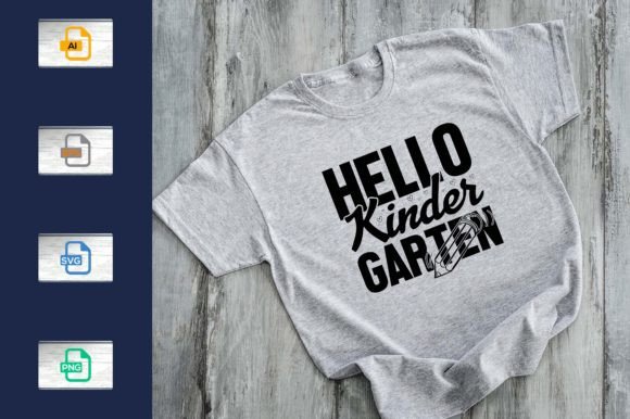 Back to School Hello Kindergarten Shirt: A Fun and Functional Design for the New Academic Year