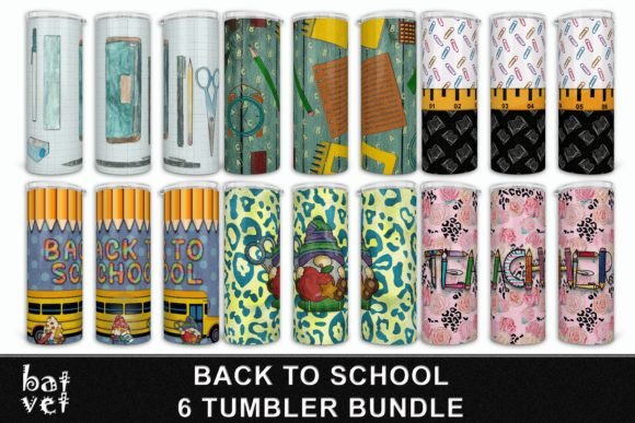 Back to School Tumbler Bundle PNG: A Strategic Tool for Creativity and Branding