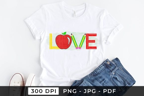 Love Back to School Sublimation Design: A Creative Solution for Craft Enthusiasts