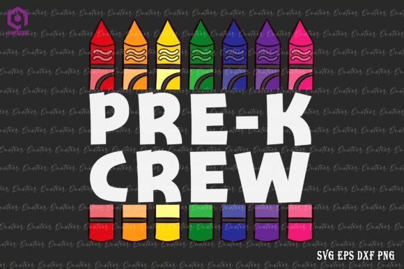 PR-K CREW Back to School Teacher Student: A Versatile Design for Educators and Students