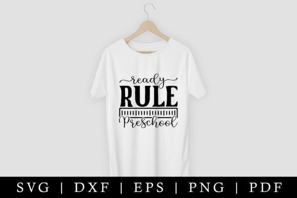 Ready Rule Preschool, Back to School SVG: A Versatile Design for Creative Entrepreneurs
